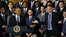 Barackas Obama ir Steve'as Kerras