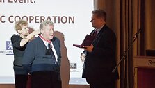 Lietuvos diplomatijos žvaigždės įteikimas J.E.Holstui