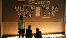 Sausio 13-osios minėjimas Vilniaus Balsių pagrindinėje mokykloje