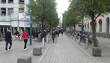 Viena i&scaron; Kardifo centrinių gatvių