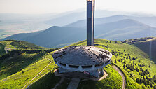Buzludžos  paminklas Bulgarijoje 