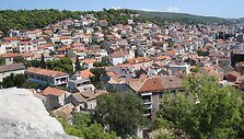 Vaizdas i&scaron; nuo &Scaron;ibeniko pilies