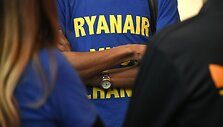 &bdquo;Ryanair&ldquo; darbuotojų streikas