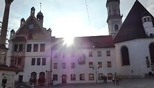 Pagrindinė miesto aik&scaron;tė Marienplatz