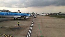 &bdquo;LOT Polish Airlines&ldquo; Londonos Sičio oro uoste
