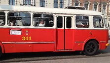 Senas Krokuvos miesto autobusas