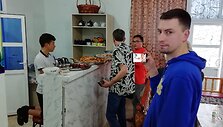 Dykumos užkandinėje