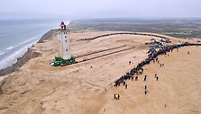 Rubjerg Knude &scaron;vyturys Danijoje