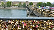 Pont des Arts tiltas Paryžiuje