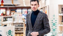 Lietuvos oro uostų Komercijos departamento direktorius Justinas Step&scaron;ys