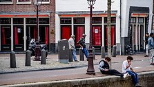 Amsterdamo Raudonųjų žibintų kvartalas po pandemijos
