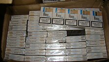 Kauno policijos aptiktos kontrabandinės cigaretės