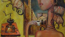 Tadeu&scaron; Romanovski. Ankstyva kava. 2010.