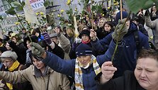 Mokytojų protestas Slovakijoje