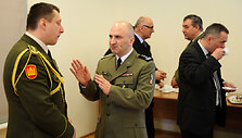 Lenkijos gynybos ministras Toma&scaron;as Siemoniakas Lietuvoje