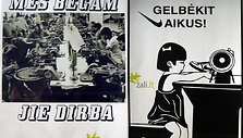 Susivienijimo Žali.lt plakatai