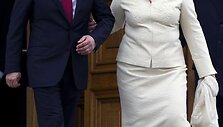 Vladimiras Putinas su žmona Liudmila
