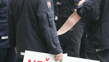 Pareigūnų protesto akcija 2012 metais