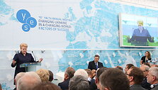 Dalia Grybauskaitė Ukrainoje