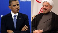 Barackas Obama ir Hassanas Rowhani