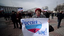 Prorusi&scaron;kas mitingas Kryme