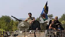 Ukrainos kariai artėja Donecko link
