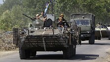 Ukrainos kariai artėja Donecko link