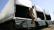 Rusijos &bdquo;humanitarinės pagalbos&ldquo; siunta