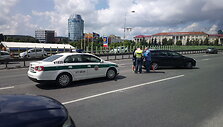 Avarija ant tilto vir&scaron; A.Go&scaron;tauto gatvės