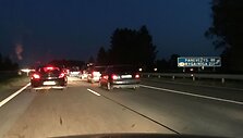 Spūstis kelyje Klaipėda-Kaunas