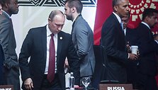 V.Putinas ir B.Obama Peru