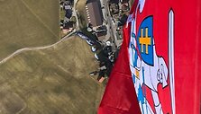 Vyčiu papuoštas Silvijos Grikienytės-Klokk balionas