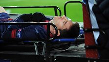 Lionelio Messi trauma