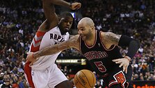 Galingo sudėjimo Carlosas Boozeris galėtu kaip reikaint sustirpinti &bdquo;Raptors&ldquo;.