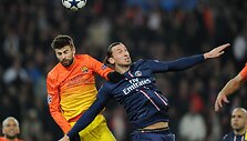 Gerrardas Pique ir Zlatanas Ibrahimovičius.