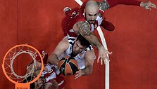 &bdquo;Olympiacos&ldquo; &ndash; &bdquo;Anadolu Efes&ldquo; mačo akimirka.