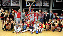 &bdquo;Kibirk&scaron;ties&ldquo; krep&scaron;ininkės &ndash; LMKL čempionės.