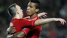 Francas Ribery ir Luizas Gustavo.
