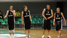 Denis Krestininas, Justas Tamulis, Augustinas Jankantis ir Lukas Lekavičius
