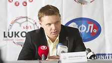 Turnyro globėjas ir UEFA Čempionų lyos pasiuntinys Edgaras Jankauskas.