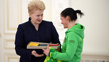 Dalia Grybauskaitė ir Diana Rasimovičiūtė