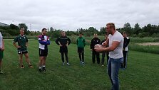 &Scaron;iaulių regbininkų treniruotė su profesionalu Jamesu Percivalu