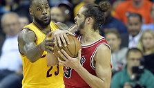 LeBronas Jamesas ir Joakimas Noah