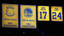 Prie&scaron; rungtynes pagerbti NBA čempionai