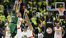 Isaiah Thomasas mačo pabaigoje įmetė trita&scaron;kį