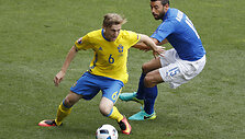 Emilis Forsbergas ir Andrea Barzagli