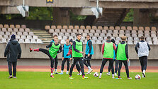 U-21 rinktinės treniruotė