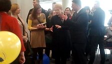 Knygų mugėje įsikūrė interaktyvi ikrauk.lt biblioteka