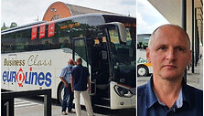 Dėl sumažėjusio keleivių skaičiaus, &bdquo;Eurolines&ldquo; vadovas E.Pavlovas teigia, mažėja ir ma&scaron;rutų į Latviją