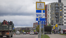 Pakitimai vienoje i&scaron; Pilaitės sankryžų
